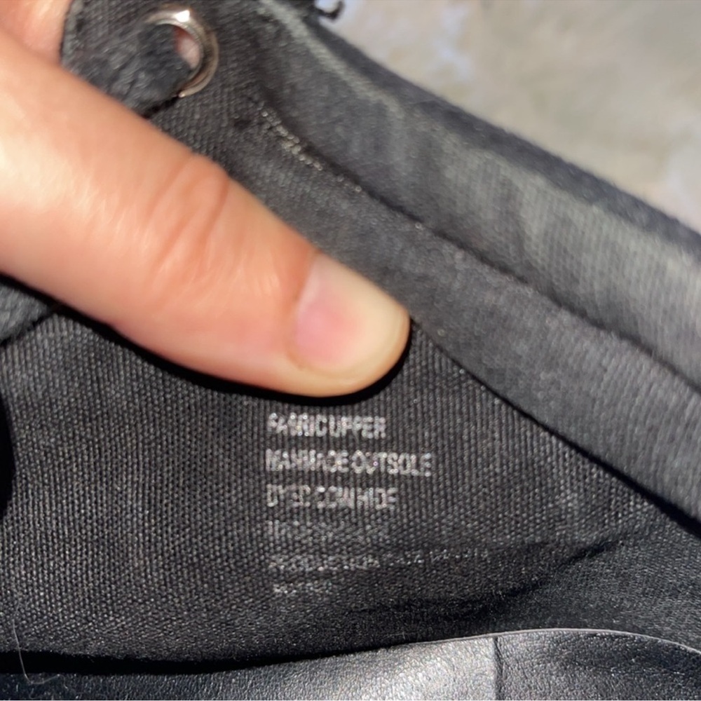 Kurt Geiger Carvela Stylish Black and Camouflage High-Top Sneakers - Picture 6 of 9